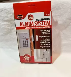 Jb7389 U.s. Patrol U.s.patrol Home Security Alarm System Door And 2 Window Alarms Jb7389 U.s. Patrol U.s.patrol Home Security Alarm System Door And 2 Window Alarms