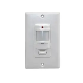 Iws-zp-120v-w Unenco Iws-zp-120v Passive Infrared Pir Occupancy Wall Switch Sensor