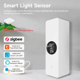 Unique Trendy 1 711181463675 Tuya Zigbee Light Sensor Luminance Beam Smart Home Automati