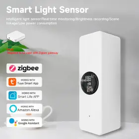 Unique Trendy 1 711181463675 Tuya Zigbee Light Sensor Luminance Beam Smart Home Automati