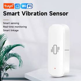 Unique Trendy 1 744759053091 Tuya Wifi Smart Vibration Sensor Detection Life App Notification Real-time