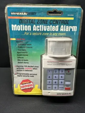 Ha-5300 Universal Security Vintage Motion Activated Alarm