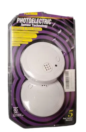 Ss-901-2c Universal Security Instruments Ss-901-2c/3cc Battery-operated Photoelectric Smoke And Fire