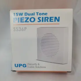 Ss36p Upg Security Solutions And Cable 15w Dual Tone Piezo Siren
