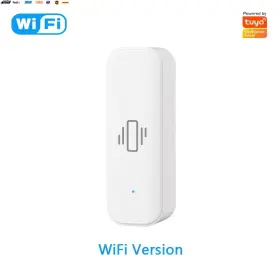 Usa-viralfinds 313046699627 Tuya Wifi/zigbee Smart Vibration Sensor Home Security Protection Life App