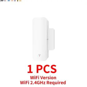 Usa-viralfinds 744759231222 Tuya Wifi Door Sensor Window Contact Open Close App Remote Control Compatib