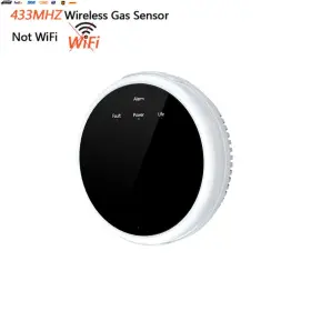 Usa-viralfinds 744759496126 Wifi Natural Gas Sensor Tuya Smart Alarm Leakage Detector Fire Security Digi