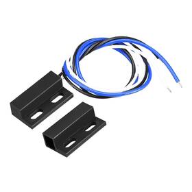 Uxcell 752374527316 Wired Door Contact Sensor No Nc Surface Mount Magnetic Reed Switch Black