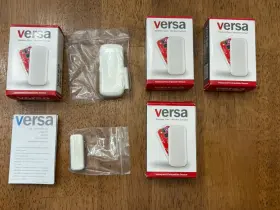 Versa Wireless 628451036029 4 Mini Door/window Sensor Mini-345 Lot Of Nib