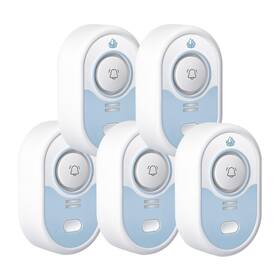 Vetouch L6201 Water Leak Detector With Loud Alarm 100db Siren And Led Flash S