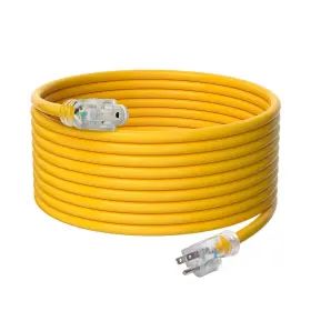 Vevor 840349904450 15-amp Generator Extension Cord 25 Feet 125v 1875w Heavy Duty