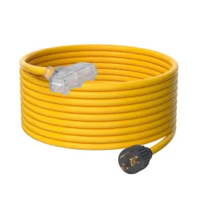 Vevor 840349904467 30-amp Generator Extension Cord 25 Ft 125v 375w Heavy Duty Ou