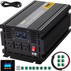 Vevor Gym-3500w Power Inverter 3500w Modified Sine Wave Dc 12v To Ac 120v Car C