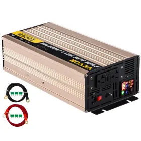 Zpx-2000w Vevor Pure Sine Wave Inverter 2000 Watt Power Dc 12v To Ac 110v Car I