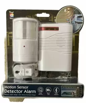 Nv-08184 Vision Motion Sensor Detector Alarm For Home Security By Trend Vision. Brand New