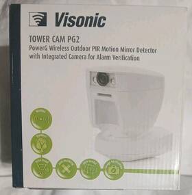 Visonic 290107551229 Tower Camera Power G Wireless Outdoor Mir Motion Mirror Detector