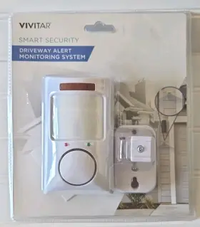 Vivitar 681066011041 Wireless Driveway Alarm Infrared Motion Sensor Alert Security System New