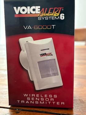 Voice Alert Va-600t System 6 Wireless Sensor Transmitter