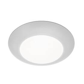 Wac Lighting Fm-306-9cs-wt-4 Disc 4in Led Round Flush Mount With Recessed Retrofit Kit 3000k