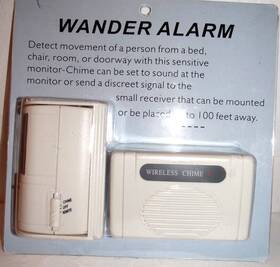 Wander Alarm 3939 Motion Dectector Security Alert - Detect Movement Of A Person A1