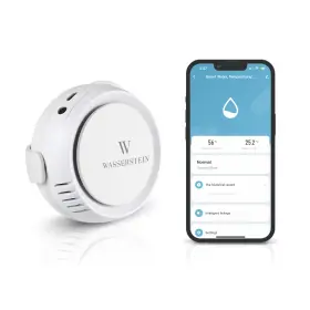 Wasserstein 895230316313 Premium Smart Water Temperature Humidity Detector With App 1-pack Wasserstein 895230316313 Premium Smart Water Temperature Humidity Detector With App 1-pack