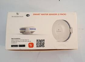 Wasserstein 897080226804 Smart Wifi Water Leak Sensor Flood Level Detector New 2 Pack