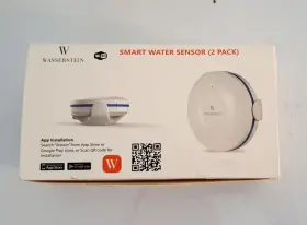Wasserstein 897080226804 Smart Wifi Water Leak Sensor Flood Level Detector New 2 Pack