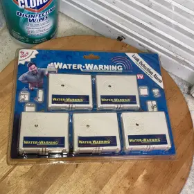 Water Warning 857959000021 5 Pack Leak Detection Alarm Factory Sealed Nos