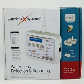 Wlcs-007 Waterleak X System Water Leak Detection Notification And Prevention Auto Valve New