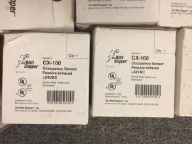 Cx-100 Wattstopper 754182911264 Occupancy Sensor Passive Infrared 24vdc Nos Cx-100 Wattstopper 754182911264 Occupancy Sensor Passive Infrared 24vdc Nos