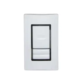 Hdls2ss-4 Wattstopper Hdls2ss-7 Watt Stopper Dataline 2 Button Keyed Wall Switch Almond