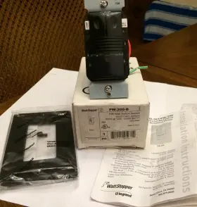 Pw-200-b Wattstopper Pir 2-relay Wall Switch Occupancy Sensor 120/277v Black