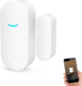 Waytronic 711181348248 Wireless Wifi Door Window Chime Smart Sensor Alarm Alexa Google Assistant And T
