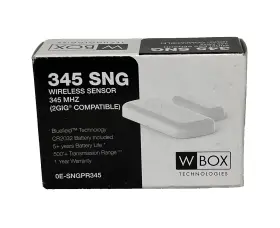 Oe-sngpr345 Wbox Technologies Wireless Sensor 345 Mhz-2gig Compatible Brand New