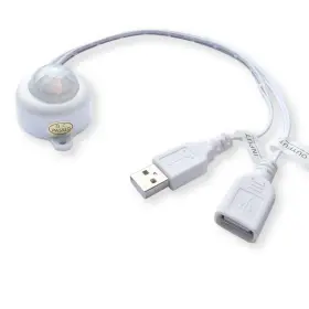 Weisuan-tuodi 718774656667 Dc 5v 2a Pir Motion Activated Mini Body Sensor Switch With Usb Interface Cabl