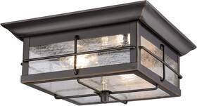 Westinghouse 6578400 Orwell 2 2-light Oil Rubbed Bronze And Clear Glass