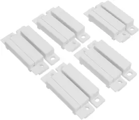 Wesua 313041838816 5 Pack Surface Mounted Nc Magnetic Door Contacts Switch Sensor For Alarm