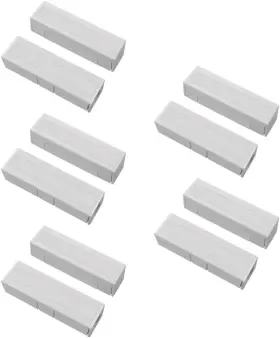 We-mc-44b Wesua 5 Pack Nc Magnetic Switch Contacts Door Sensor For Home Alarm Security System