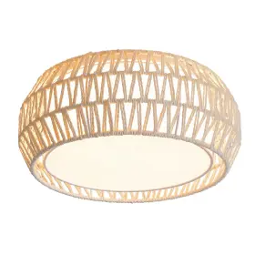Wbfm-ky15-wh Wingbo 15.7 Inch Modern 3-light Flush Mount Ceiling Light Medium White
