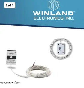 M-001-0094 Winland W-s-s Waterbug Supervised Surface Water Sensor New