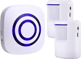 Yf-0256-2 Wjling Yf-0256-2/1 Wireless Motion Sensor Alarm System - Long Range Driveway Alerts With 38 Tunes