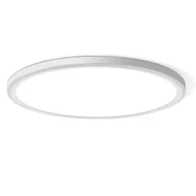 Wk-xdd-16in Wkoncldy Super Slim 16 Inch Led Flush Mount Ceiling Light 16in-1p White 5000k
