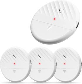 Wsdcam 711181326956 Glass Break Sensor Alarm 125db Ultra-slim Wireless Detector