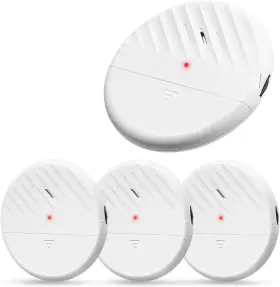 Wsdcam 711181326956 Glass Break Sensor Alarm 125db Ultra-slim Wireless Detector