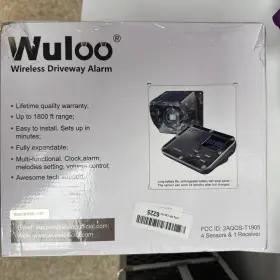 2aqqs-t1905 Wuloo Wireless Driveway Alarm