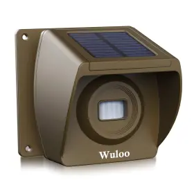 Wuloo 603849897611 Expandable For Solar Wireless Driveway Alarm System Only Sensor Can Not Wor
