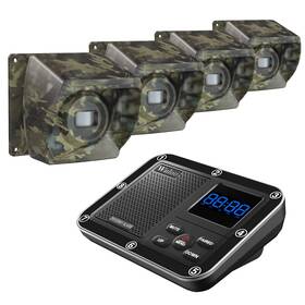 Wuloo 631661961685 1800 Ft Wireless Outside Driveway Alarm Outdoor Motion Sensor And Detector Driv