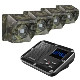 Wuloo 631661961685 1800 Ft Wireless Outside Driveway Alarm Outdoor Motion Sensor And Detector Driv