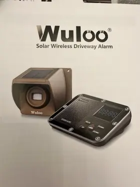 W19056-11-zt Wuloo Wireless Motion Sensors Driveway Alarms Patrol Home Security Alert System