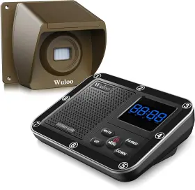 Wul-da-1 Wuloo Wireless Driveway Alarm 1800 Feet Long Range Motion Sensor Alert System Wul-da-1 Wuloo Wireless Driveway Alarm 1800 Feet Long Range Motion Sensor Alert System